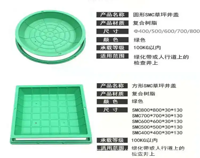 永福树脂复合种植井盖展示